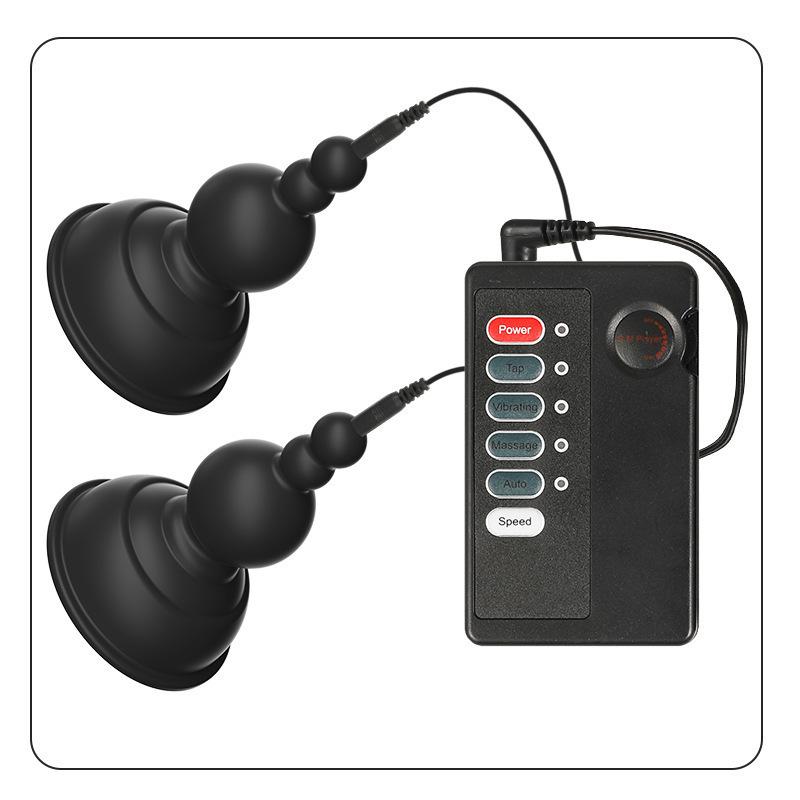 Electric Shock Nipple Clamps Breast Massager Stimulator  Toys Bondage Clitoris Labia Clamp Sex Toys Women Adult Games