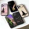 W-Wicked Musical Green Pink Phone Case Silicone Soft For IPhone 16,17,15,11,13,12,14,Mini,Pro,Max,Plus,Air,E Black