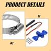 RC Motor Cooling Fan Base Adjustable Spare Parts Heat Dissipation Components