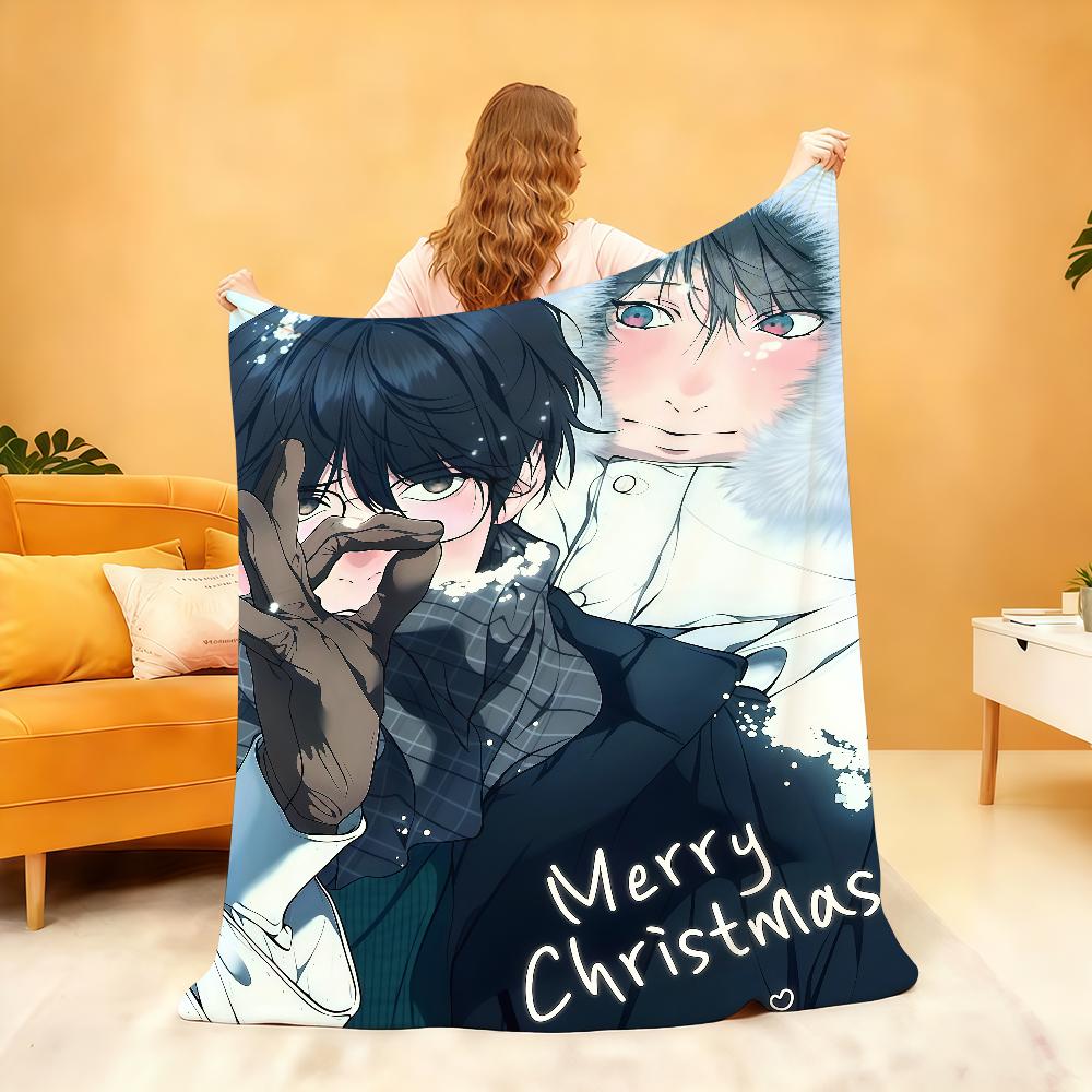 Anime L Lost In The C CloudS Blanket For Soft Throw Blanket for Picnic Bed Sofa Home Bedroom Cozy Warm Comfortable