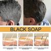 2025 2pcs Grey Hair Cover Soap Natural Gray Hair Coverage Hair Nourishing Grey Hair Removal Moisturizing Gray Removal Hair Soap Nourishes