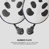 PU Leather Golf Wood Head Covers Waterproof Cartoon Thicken Plush No.5  Golf Club Headcover