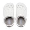 Crocs Versatile and Comfortable Anti-Kick Shock Absorbing Children's Sandals White Grey Children's Model