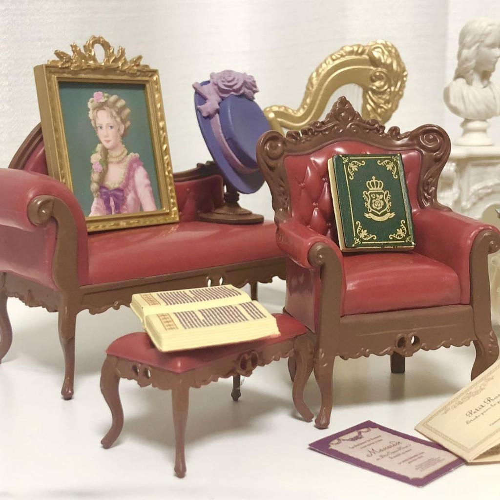 [USED] Re-Ment Petit Sample Series Palace of the Rose Kingdom Miniature