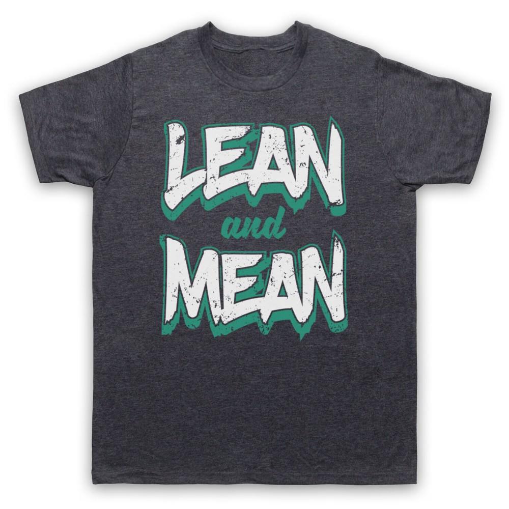 Lean And Mean Bodybuilding Workout Slogan Gym Weights Mens And Womens T-Shirt 4XL
