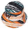 Unisex Bucket Hat Ribbon Golf Hat FR [PEARLY GATES] (Logo Pattern) / / 053-4287005 151_Orange