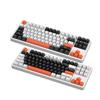 X87 Double Shot Mechanical Gaming Keyboard - Hot-Swappable Tea/Red Switches, 87 Keys, Wired, Backlit, for Office & e-Sports.