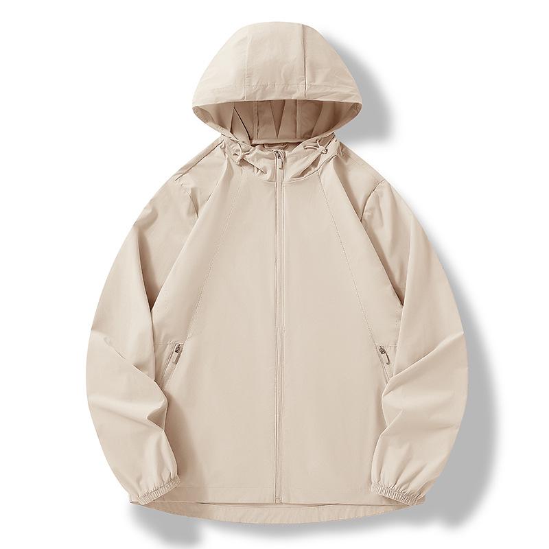 

Дышащая Легкая Куртка с Капюшоном для Защиты от УФ-лучей - Мужская и Женская Одежда для Защиты от Солнца для Активного Отдыха XL