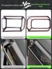 Jetour Traveller ShanHai T2 Headlight & Taillight Covers: Daytime Running Light Decorative Frames & Modified Accessories