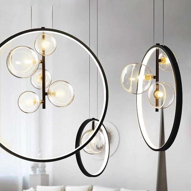 Modern Nordic Bubble Pendant Light for Bar, Restaurant, Coffee Shop, Staircase, or Bedroom