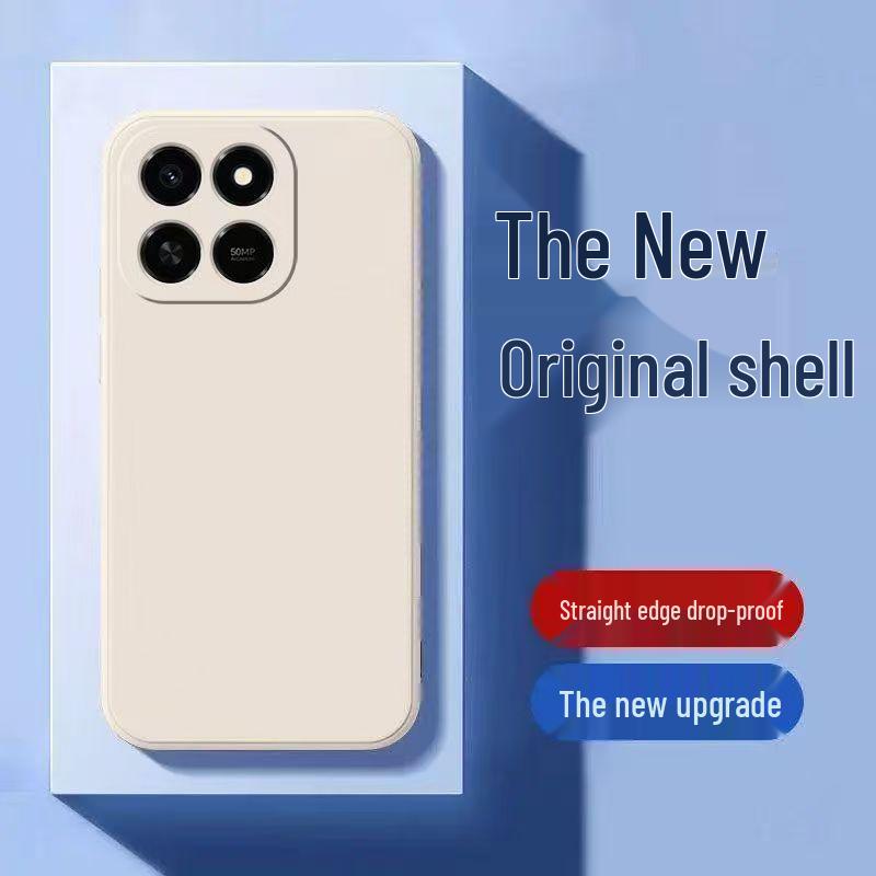 Honor Play10T Simple Solid Color Liquid Silicone Anti-drop Case