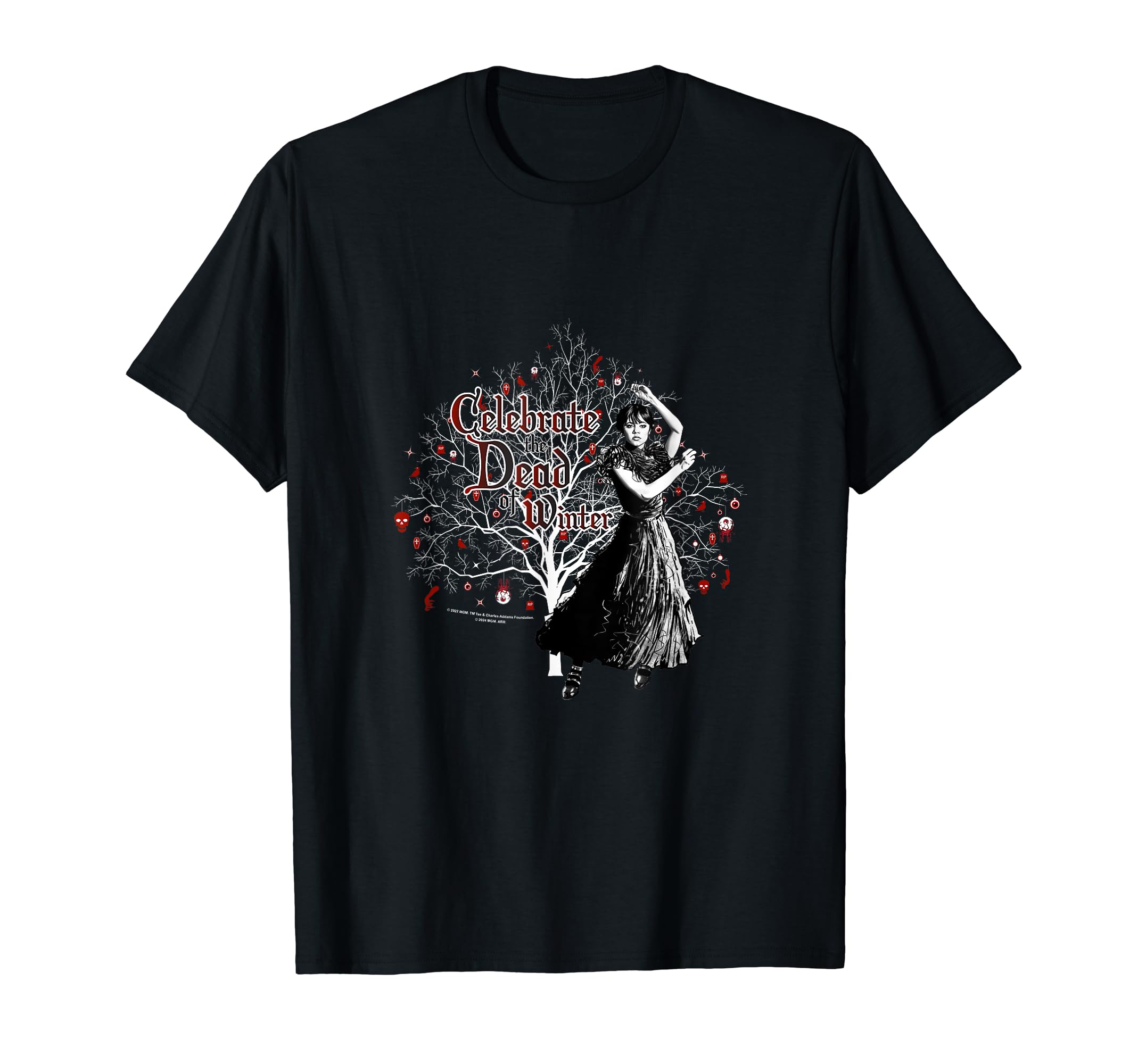 Wednesday Christmas Celebrate The Dead Of The Winter T-Shirt