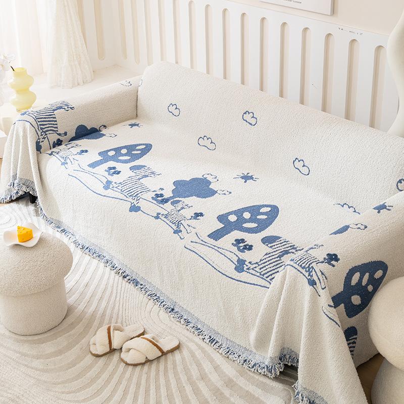 

Высококачественная атмосфера гостиной плюшевый диван зебра полотенце все включено универсальный чехол от пыли ворс шерстяное одеяло 180*130cm