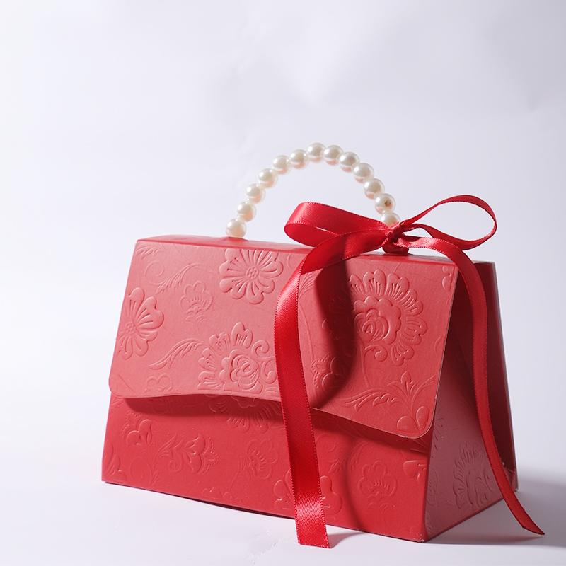 Tipărire tipărită Cutie de bomboane cu flori Mini pungi de ambalare Cutie de hârtie pentru set de cadouri Cutie de cadou Saci mici de cadou Favoruri de nuntă Decor pentru petreceri