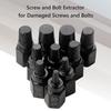 10 Piece Damaged Screw Extractor Set Easy Out Stripped Screw Remover For Rust Damaged Studs Bolt Remover Out