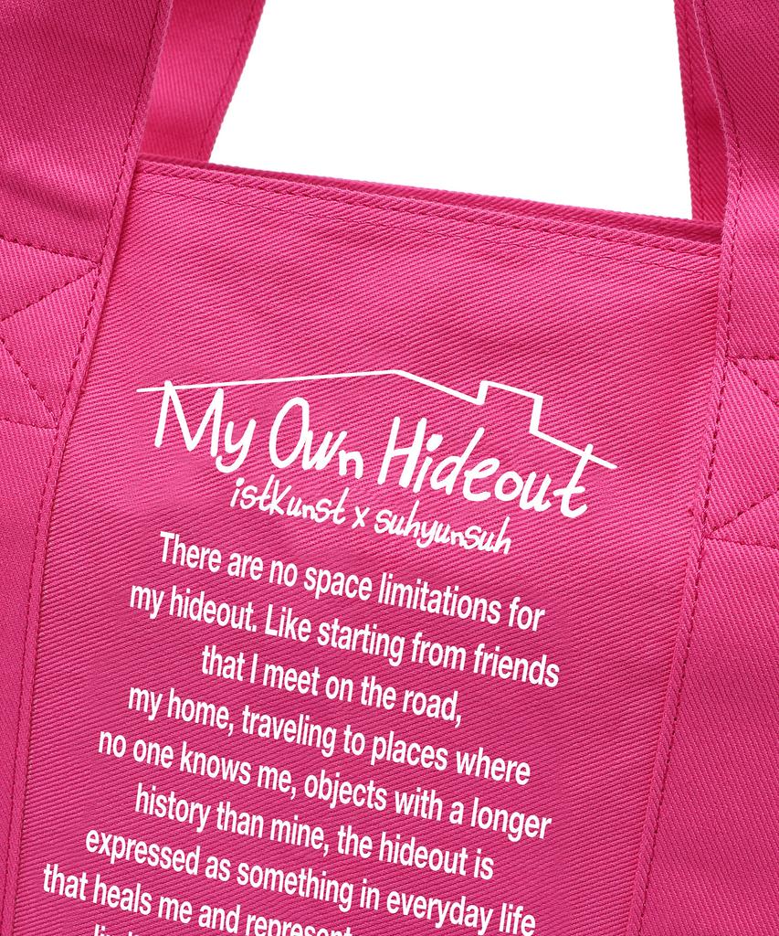 Istkunst [Ikxsuh] Canvas Tote Bag_Pink(Ik2Dmmab43C)