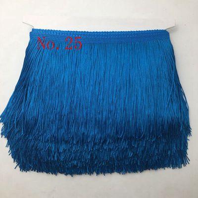 10-30cm10Metri Frange Pizzo Nappa Bordino Decorazione Tenda Danza Latina Accessori da Cucito Puntilla Borla Frange Lunghe da Cucire