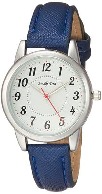 Arias Amalfidia Analog Leather White Blue Watch, Waterproof, Strap, Dial, WW20027A-170, Women's,