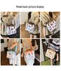 Mama & Baby Niedliche Cartoon Ausflug Handtasche - 2025 Neu Einzelne Schulter Crossbody & Lunchtasche