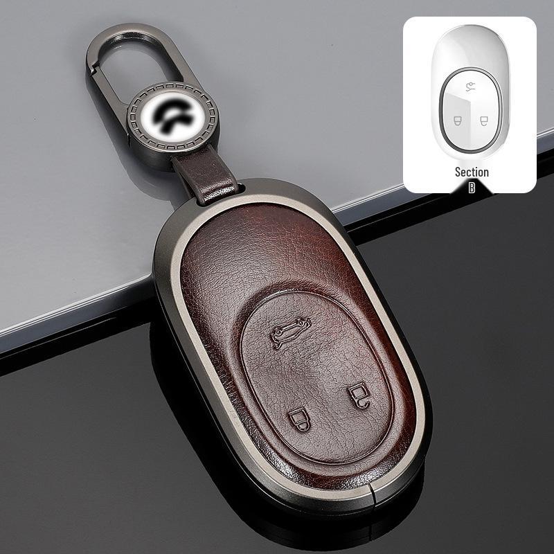 NIO ES6/ET7/ES8/ES7/EC6 Car Key Case - 2022 Model, Protective Shell with Buckle