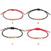 Waxed Thread Braided Bracelet Wrist Ornament Adults Exquisite Chic Bangle Bracelets Gift Fashion Accessory Dress Decoration