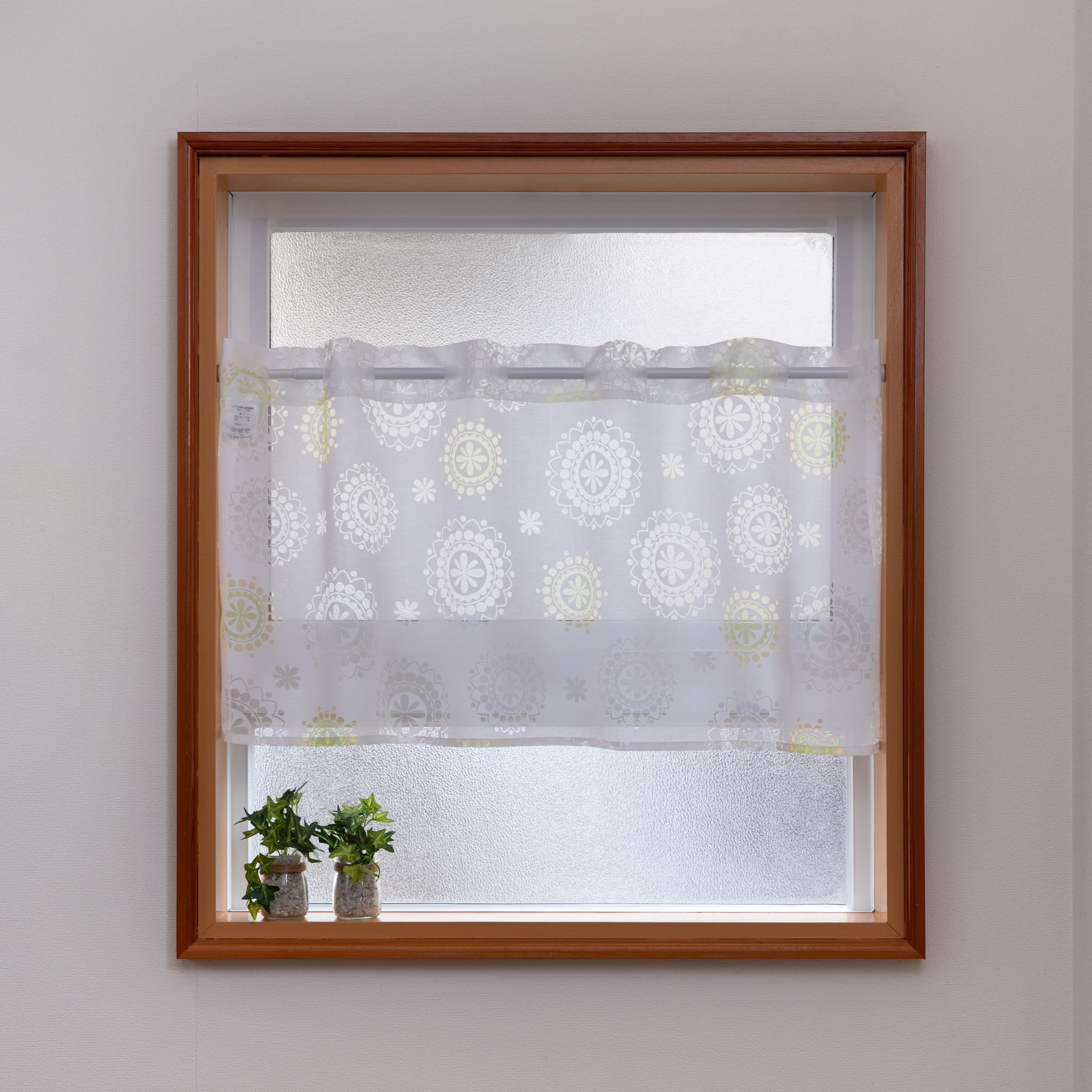 

Univer Хлопок Цветочный Круг Кафе Опал Клео Опал-Обработанный белый