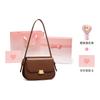 VINEY Cow Leather Crossbody Bag, Shoulder Bag Small Women's Multicolor 5946