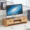 Double-Layer Desktop Monitor Riser & Keyboard Organizer