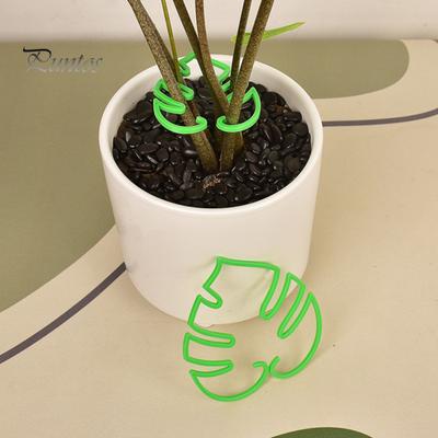 Plant Support Monstera Leaf Shape Plant Support for Vertical Growth Easy Installation Stem Holder for Indoor Outdoor Potted Plants