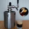 2L/4L/5L Stainless Steel Foam Maker Foamer Camping Home Cafe Nitrogen Foamed Coffee Machine Coffee Pot Stainless Steel Coffee Maker
