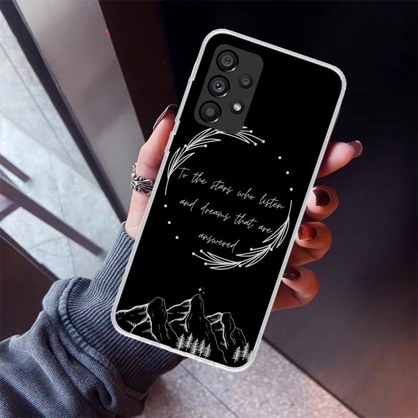 A Court of Mist Fury Sarah J Maas Phone Case For Samsung Galaxy A17 A16 A15 A14 A13 A57 A56 A55 A54 A53 A37 A36 A35 A34 A33 A26
