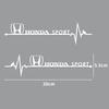 Car Styling Body Side Windows Decal Logo Sticker Decor Accessories For Honda Mugen Power Civic Accord Odyssey Jazz CRV Spirior RF6