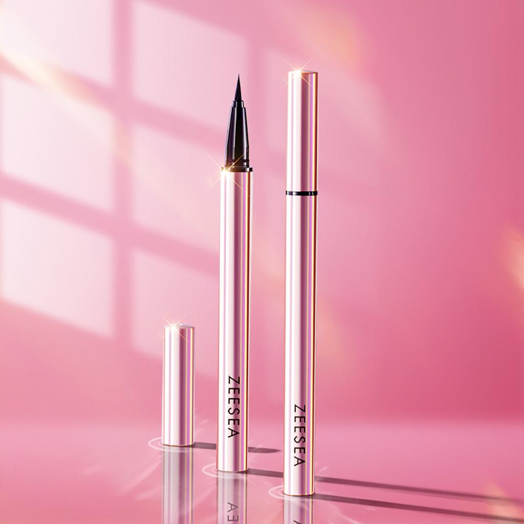 [Silky and smooth] Slim eyeliner liquid pen for beginners, easy to apply makeup, lasting, non staining, non gel pen