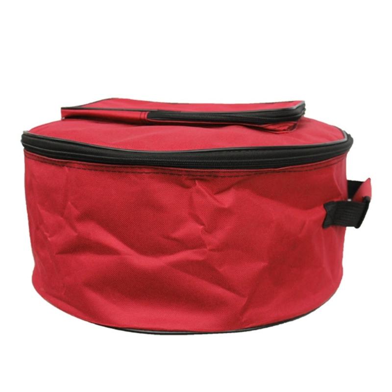Compact Snares Drum Bag Oxford Cloth Backpack Drum Case With Outside Pockets Storage Pouch Instrument Accessories