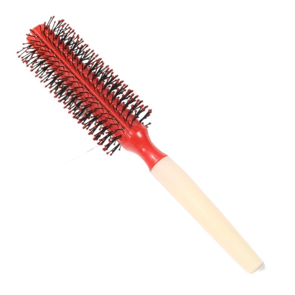 Anti-static Rolling Curly Comb Hairdressing Hair Roller Comb Curly Hair Brushes  Barber