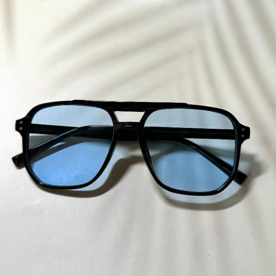 Classic Square Vintage Style Fashion Sunglasses Men Holidays Casual Outdoor Glasses Women