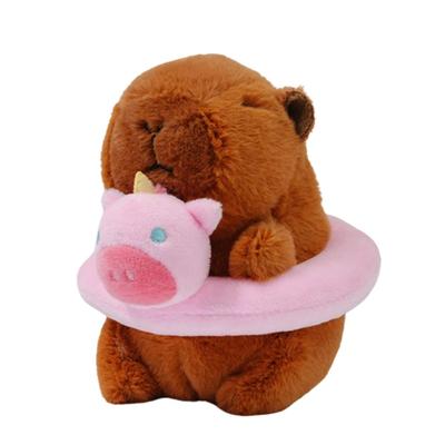 Clearstone Capybara Plush Unicorn Brown Keychain, Chavimaru, Float, 18.5cm,