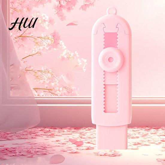 Portable Eraser Case Push Pull Retractable Eraser, Cute Pastel Pencil for No Trace Students, Clean Dustless 2B Kids, School Supplies Retract