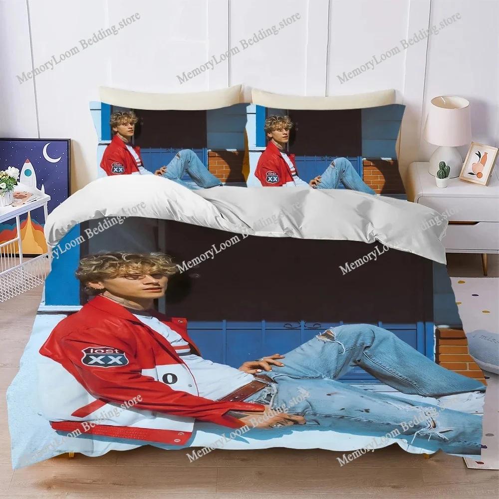 Rapper M-Machine G-Gun-Kelly Music Duvet Cover Set Bedding Soft Laundry Cotton Bed Four Seasons Student Dormitory Home Textile74