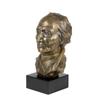 Johann Wolfgang von Goethe - marble bust, statuette of a famous person, decoration for office, school, and hotel by the Art-Dog brand