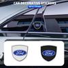 1/2pcs 3D Metal Car Styling Shield Emblem Badge Stickers For Ranger S-Max Focus Galaxy Mondeo Transit Tourneo Custom Ranger