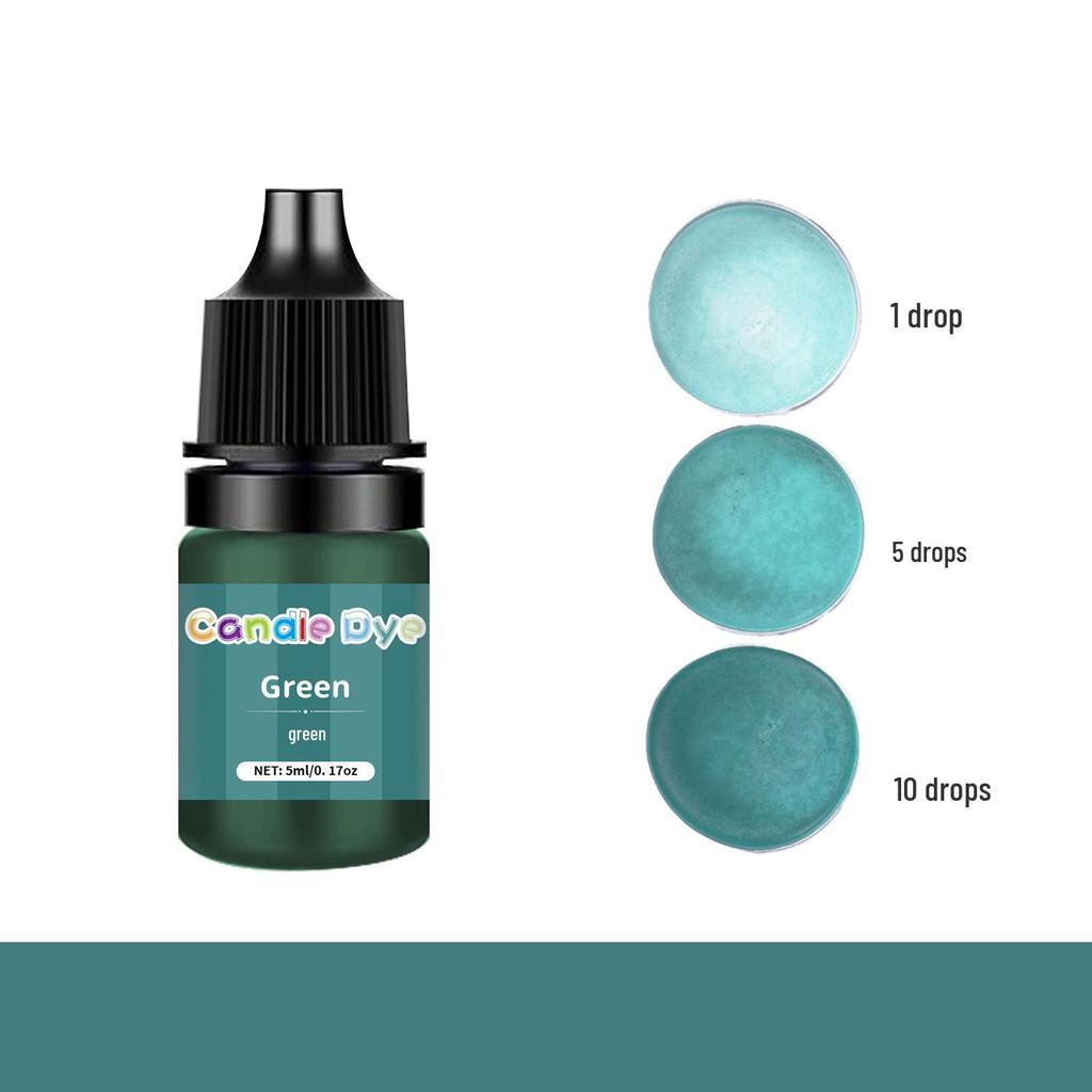 Candle Pigment - 36 Color Options for DIY Handmade Soap & Silicone, High-Concentration Dye Essence
