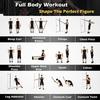 Resistance Bands Set, Full Body Workout, Adjustable