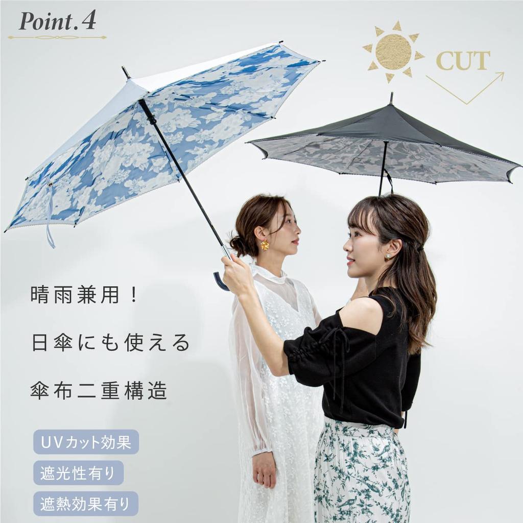 saKASA Dressy Inverted umbrella made of fabric for for both sunny and rainy long inverted reverse folding keeps you UV super water perfect as a cute