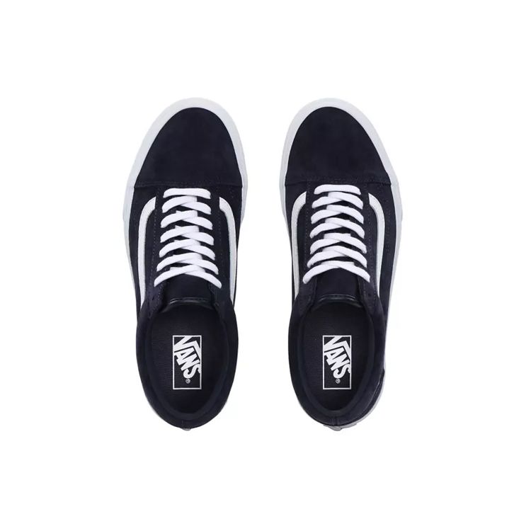 Vans Old Skool Series Comfortable Versatile Low-Top Skate Shoes Unisex Sneakers Blue White VN0A4BV5TPS