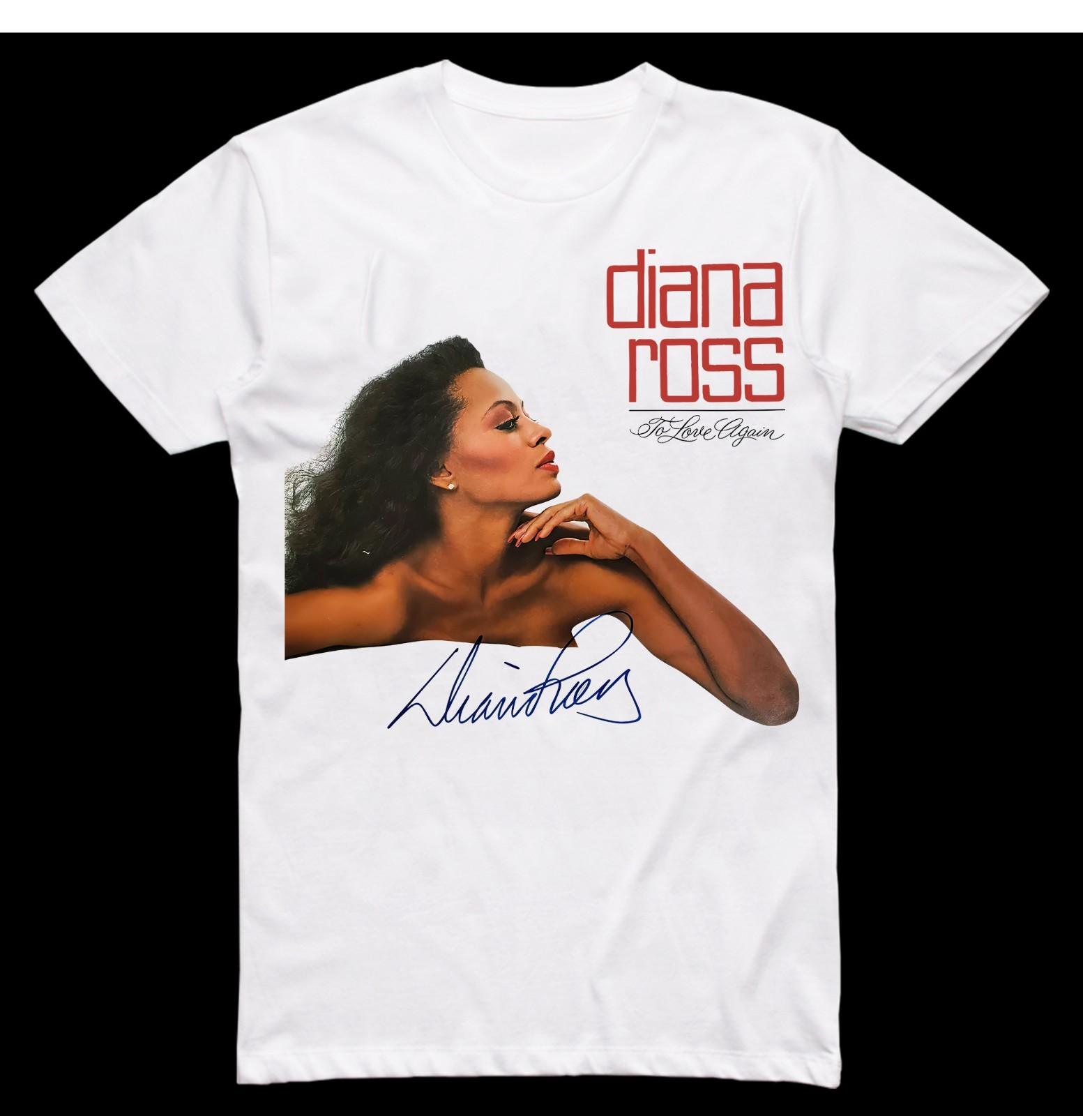 Christmas gift Diana Ross Short Sleeve Men S-5XL 23D50 S разноцветный