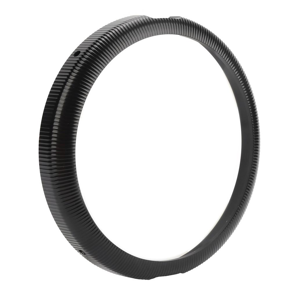 7in Scheinwerfer Zierring Motorrad Scheinwerferschutz Blende Abdeckung Dekoration CNC Aluminiumlegierung Passend für TouringSchwarz