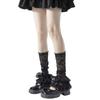 Women Ruffle Lace Leg Warmer Sweet Knee Highs Socks Mesh Flared Leg Socks Princess Leg Sleeves Halloween Costumes