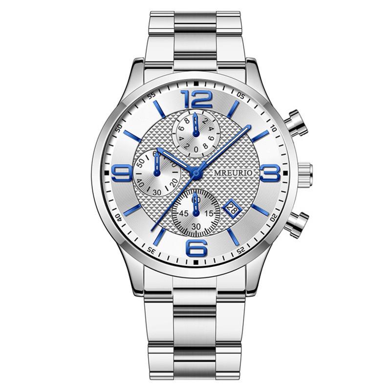 

Fashion Mens Quartz Watch With Calendar Function For Business And Formal Wear Style G