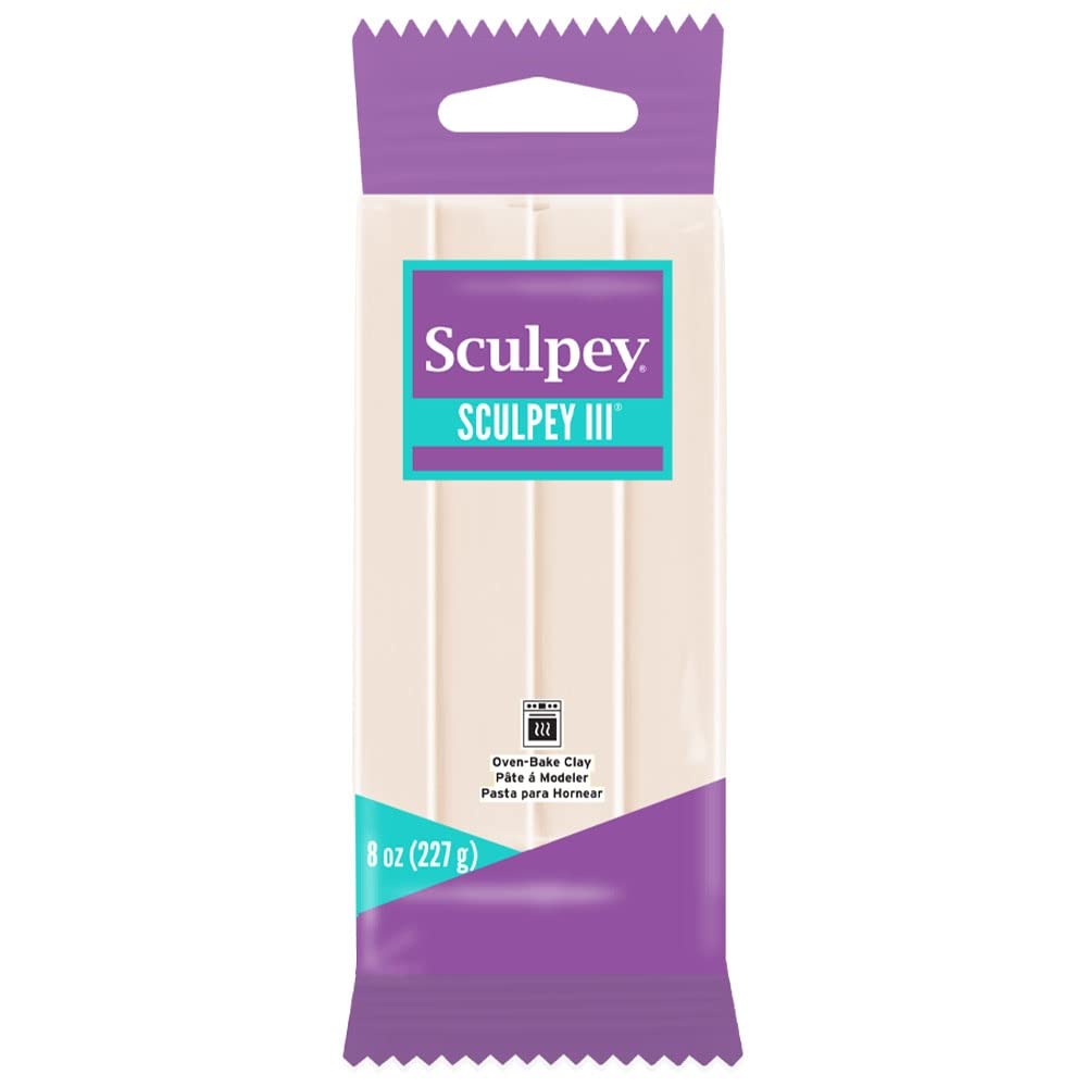 Polyform Sculpey III 8oz (227g) 010 Translucent 39084010